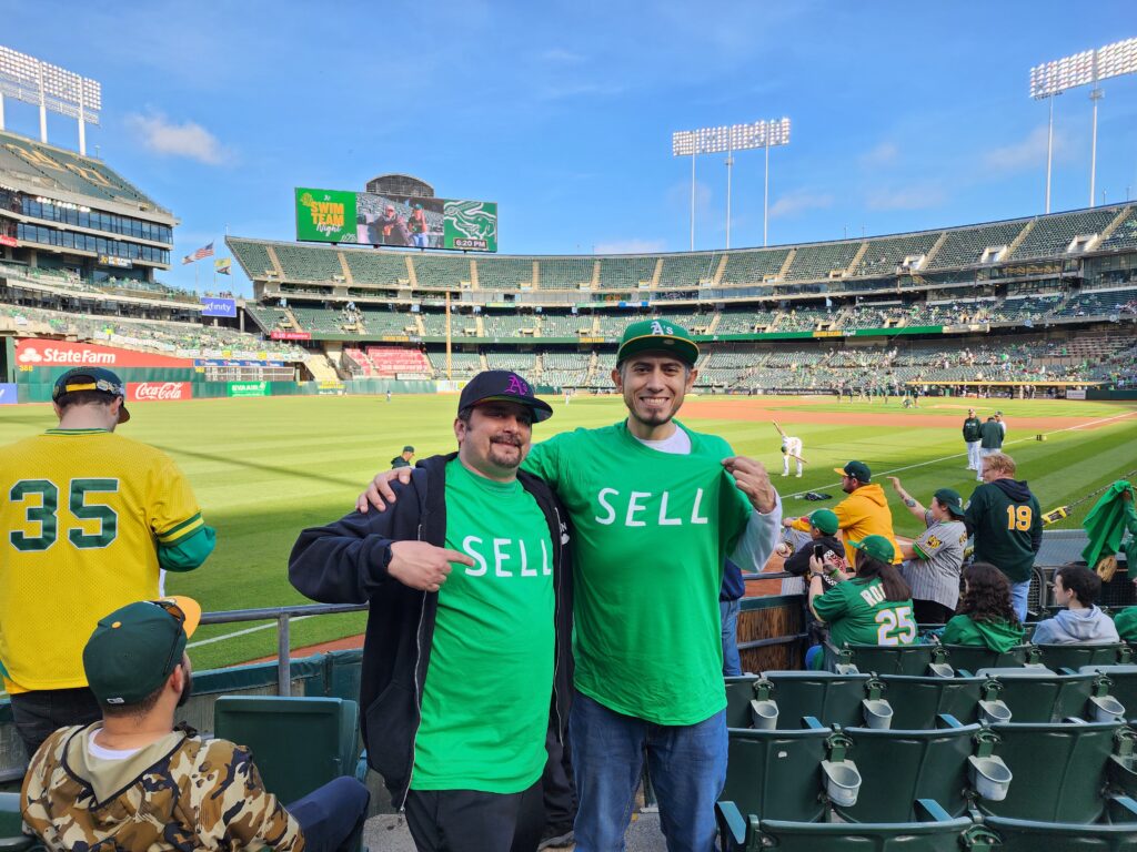 Photos: Oakland A's fans stage a 'reverse boycott' at the Coliseum