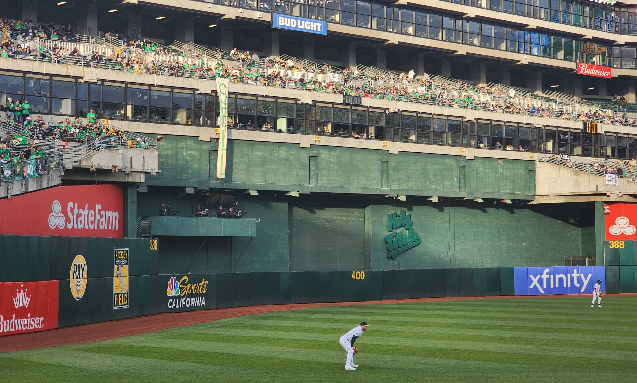 Absurd energy' comes alive at Oakland A's 'reverse boycott' game